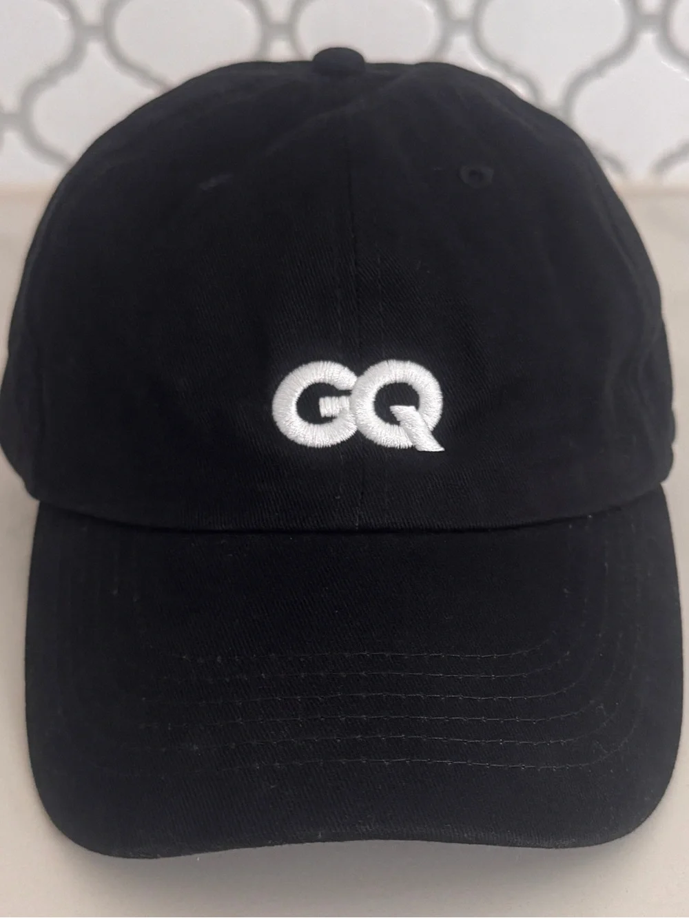 GQ Proud Subscriber Black Dad Hat Adjustable Baseball Cap
